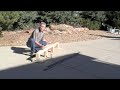 How to build your own skateboard rail that doesn't require any welding, and has a great metal top for doing tricks.