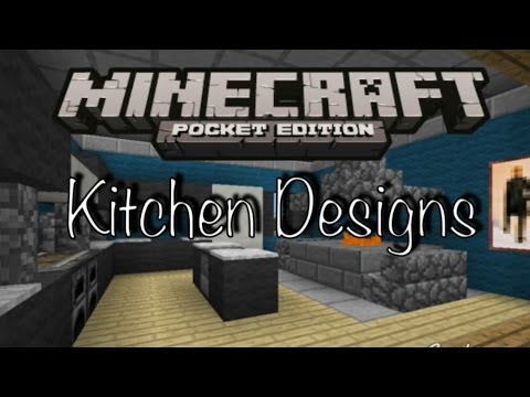 how to make a kitchen in minecraft pe