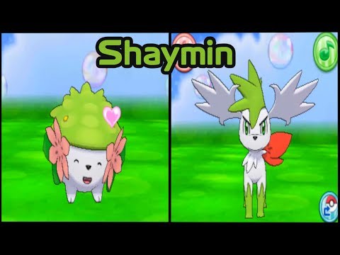 how to obtain shaymin in pokemon x