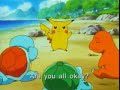 Pikachu and Ash\