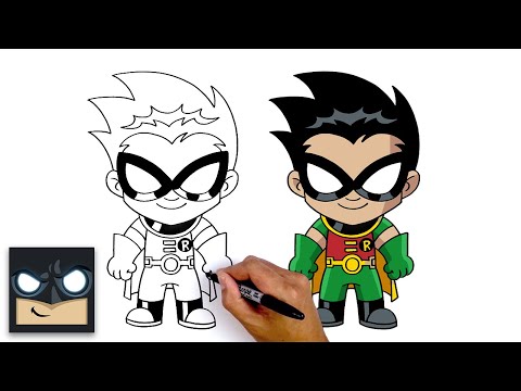 video-linktoworks-How To Draw Robin | Teen Titans