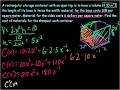 Optimization  Example 4