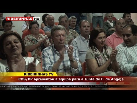 angeja - O CDS/PP apresentou a lista á Junta de Freguesia de Angeja, composta por muitos independentes e liderada por António Salgado, uma pessoa com ampla experiênci...