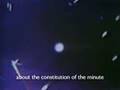 Ernest Rutherford sings his atomic theory