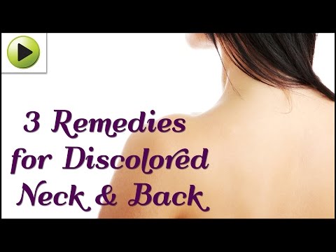 how to whiten back of neck