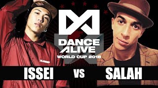 ISSEI vs Salah – DANCE ALIVE WORLD CUP 2018 FINAL