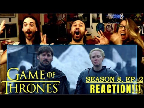 GAME OF THRONES Season 8 Episode 2 - REACTION!!! "A Knight Of The Seven Kingdoms"