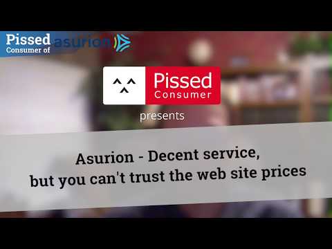 Asurion - Decent service, but you can't trust the web site prices