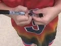 Quater through soda can trick