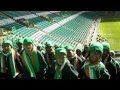 Thai Tims singing at Celtic Park.