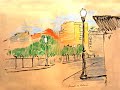 BARCELONA, cuarenta y siete dibujos de un cuaderno