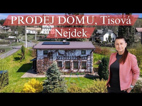 Video Rodinný dům s výjimečnou atmosférou a dechberoucím výhledem - Tisová u Nejdku