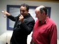 Uday Jadugar performs some magic for a mystified Chris Whitta.