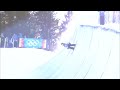 Click here to watch this video Beau-James Wells qualifies in first place - Innsbruck 2012 Mens Freestyle Halfpipe Qualifier