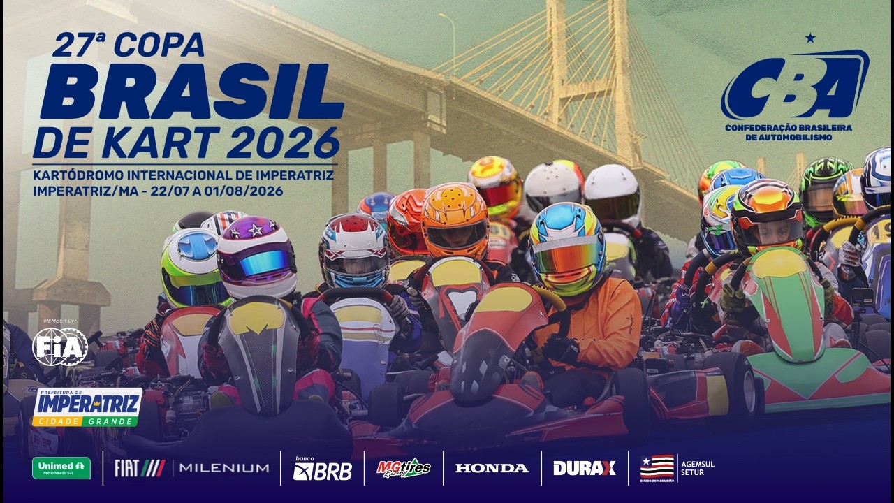 Finais G2 – 27ª Copa Brasil de Kart – Kartódromo Internacional de Imperatriz (MA) - 01.08.2026