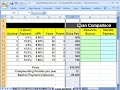 Highline Excel Class 49: Spreadsheet To Compare Loans