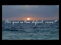 SLIPPING AWAY - ESCAPAR (MOBY - AMARAL)