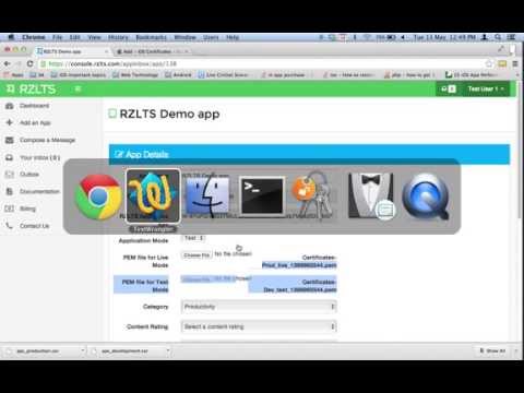 how to enable push notifications on ipad