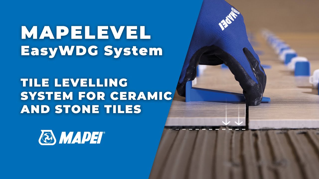 productvideo Mapei MapeLevel EasyWDG System Kit - 150 clips (2mm) + 150 wiggen