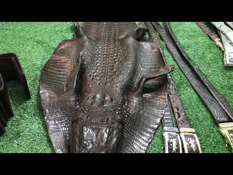 CÁCH PHÂN BIỆT THẮT LƯNG Da Cá sấu nối hay liền