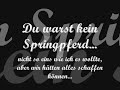 Gedanken an mein Pferd Montana