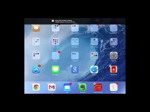 how to organize icons on ipad