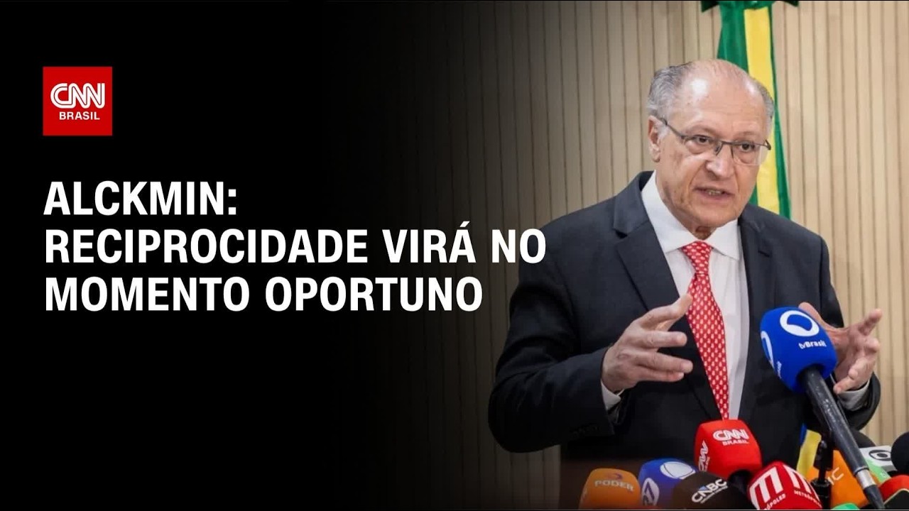Alckmin: Ideia não é retaliar, mas reciprocidade virá no momento oportuno | BASTIDORES CNN