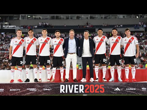 La ESPECTACULAR presentación de REFUERZOS DE RIVER 2025 
