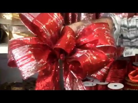 how to make xmas bows