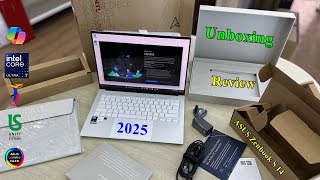 Asus Zenbook S 14 UX5406SA Core Ultra 7 258V Unboxing and Review | 32GB Ram 1TB NVMe