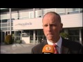 TV-verslaggever dringt vliegbasis binnen TV-verslaggever dringt vliegbasis binnen