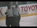Jack Johnson of the LA Kings fights in NHL rookie game Jack Johnson of the LA Kings fights in NHL rookie game