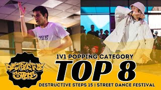K-Boogz vs Jenes – DESTRUCTIVE STEPS 15 1V1 POPPING TOP8