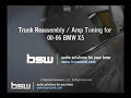 BMW X5 Subwoofer System (x108) by BSW - Install Guide 7 of 7