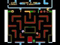 first time playing. in this hack, ms. pac-man has been replaced by a smiley face high on drugs and the ghosts have been replaced by umbrellas. the graphics are a bit garbled, as trying to find those last few pellets can be difficult
