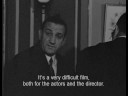 jean-pierre melville, paul meurisse, lino ventura - interview on the set of le deuxiem souffle - from a french t.v program - feb 26, 1966