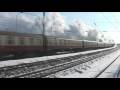 A1 60163 Tornado Talisman - Arlesey Station - 7th feb 2009