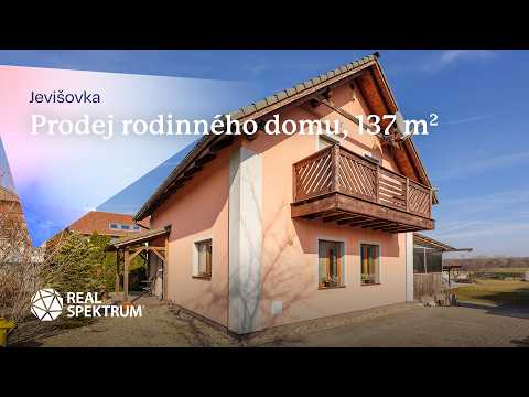 Video Rodinný dům 5+kk s bazénem, velkým pozemkem a soukromím - Jevišovka