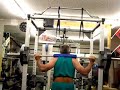 Matthew Lindsay, doing Barbell Squats - 225x15 rep