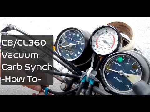 how to sync a carburetor