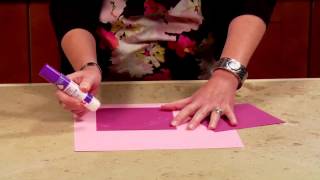 Xyron Glue Stick for Corners Demo Xyron Glue Stick for Corners Demo