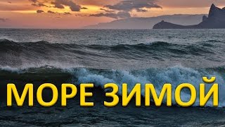 Море зимой