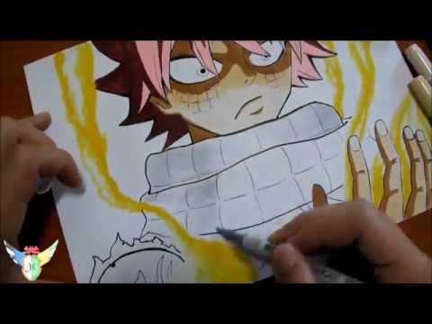 how to draw natsu