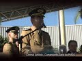 Discurso histórico de reconhecimento do comandante geral