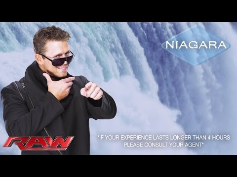 The Miz screens his new commercial: Raw, March 2, 2015