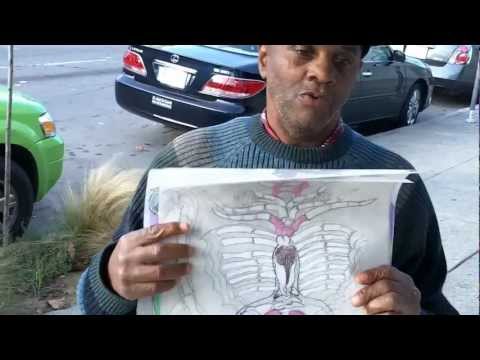 OutsiderArtwork - Outsider Artwork: Alien reincarnated Barry C Paul with anatomical alien drawings. Barry C Paul is a visionary artist living in the San Francisco Bay Area. He...