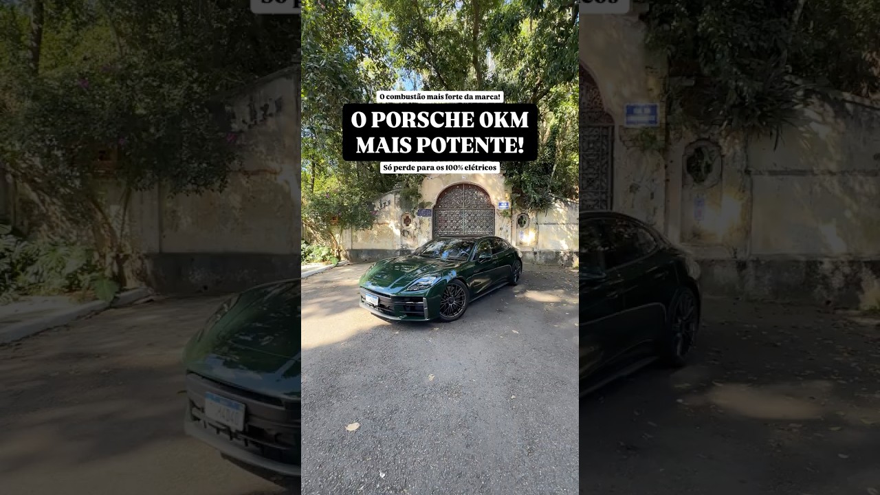 O PORSCHE 0KM MAIS POTENTE!