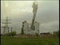 Chimney demolition