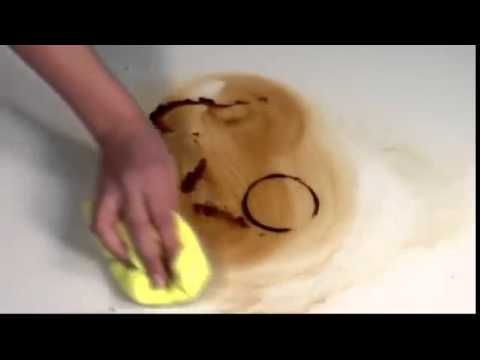 how to whiten corian sink