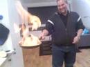 Flambation boys in action